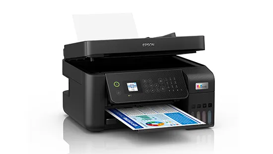 Printer Epson EcoTank L5290 A4 Wi-Fi All-in-One Ink Tank dengan ADF - Image 3