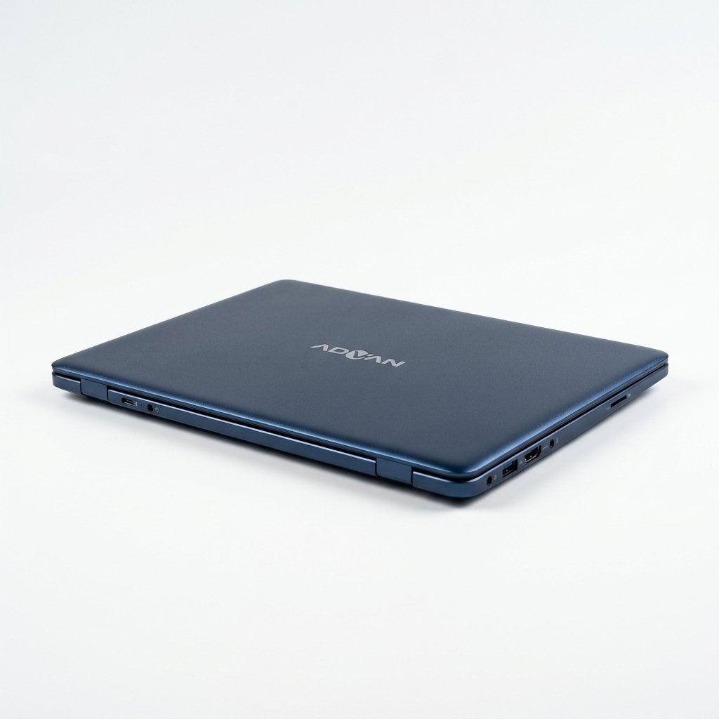 Laptop Advan Soulmate X2 Midnight Blue dengan background putih 800x800 pixel